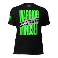 Veteran Family Owned Warrior Mindset Shirt. black