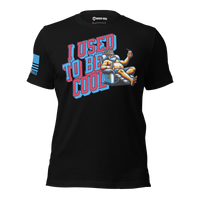 mens graphic tee used to be cool patriotic apparel. black
