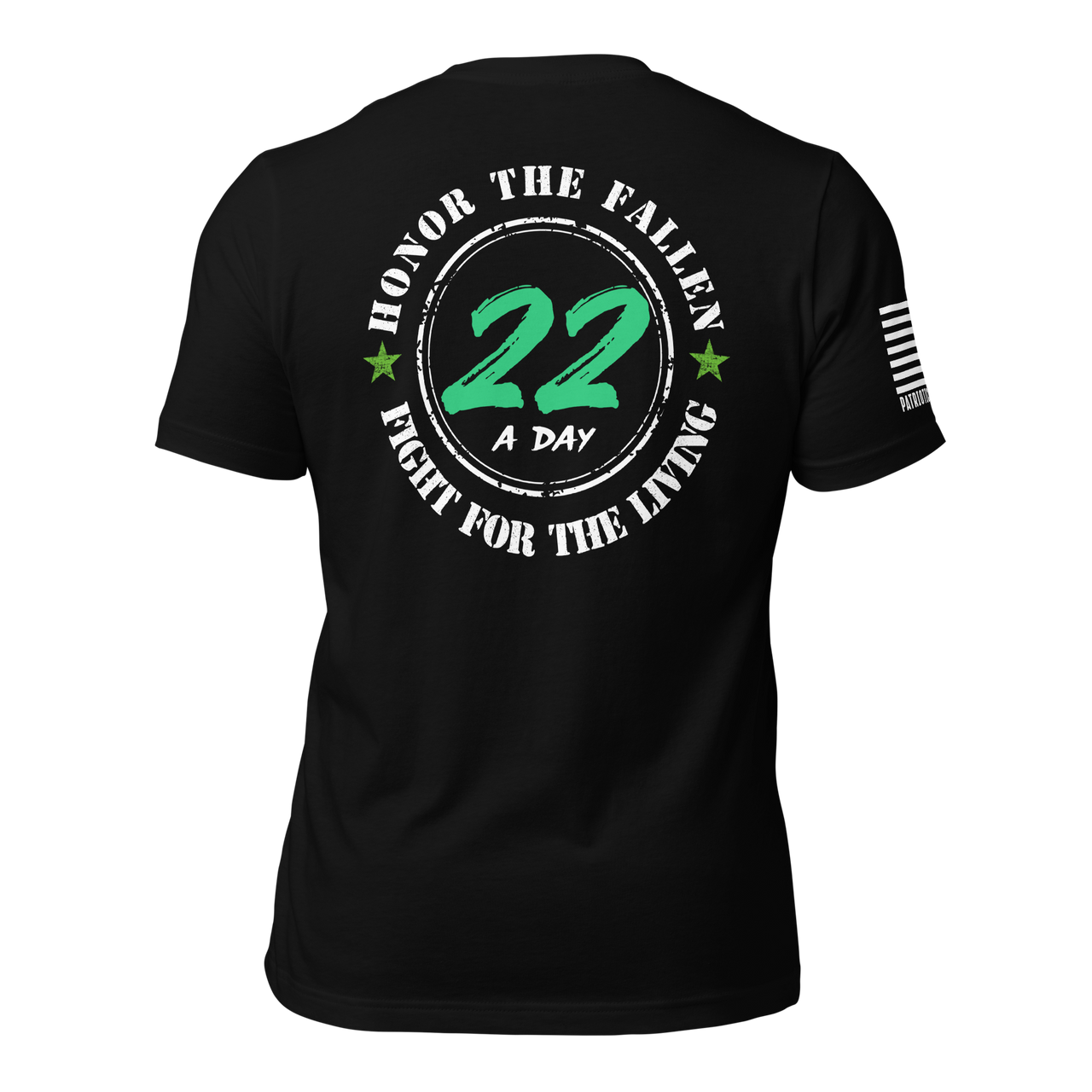 Veteran-family owned patriotic apparel for mental health awareness