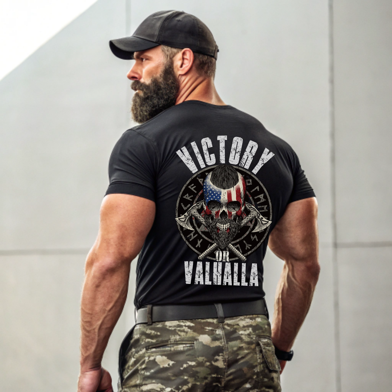 Patriotic & Warrior Shirt – Win the Fight or Die with Honor