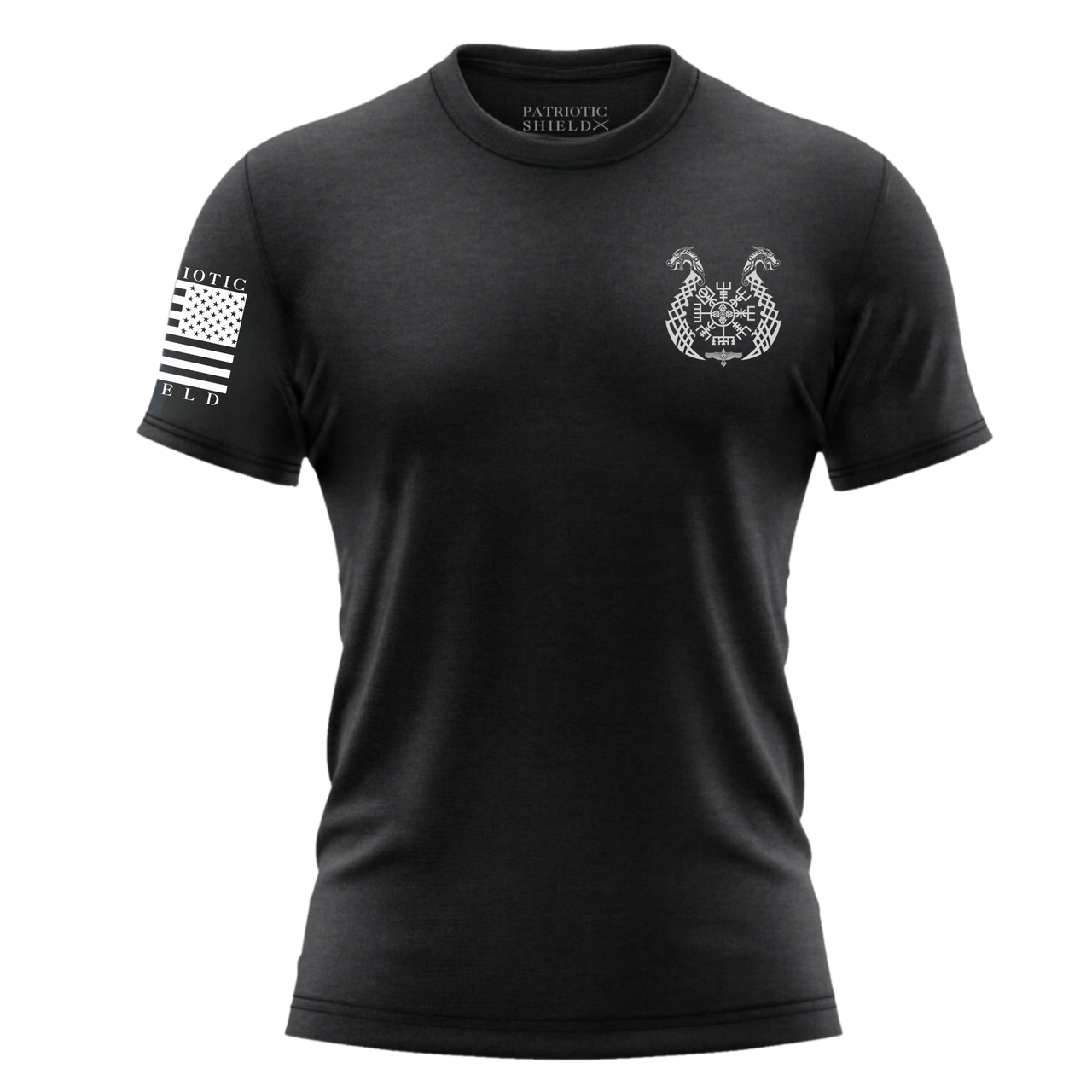 Bold Viking-Inspired Warrior Tee – Honor, Strength, and Battle