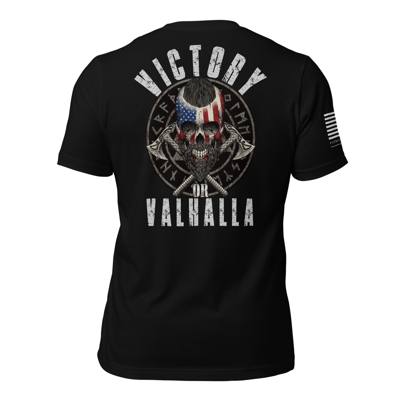 Victory or Valhalla T-Shirt back design bold print