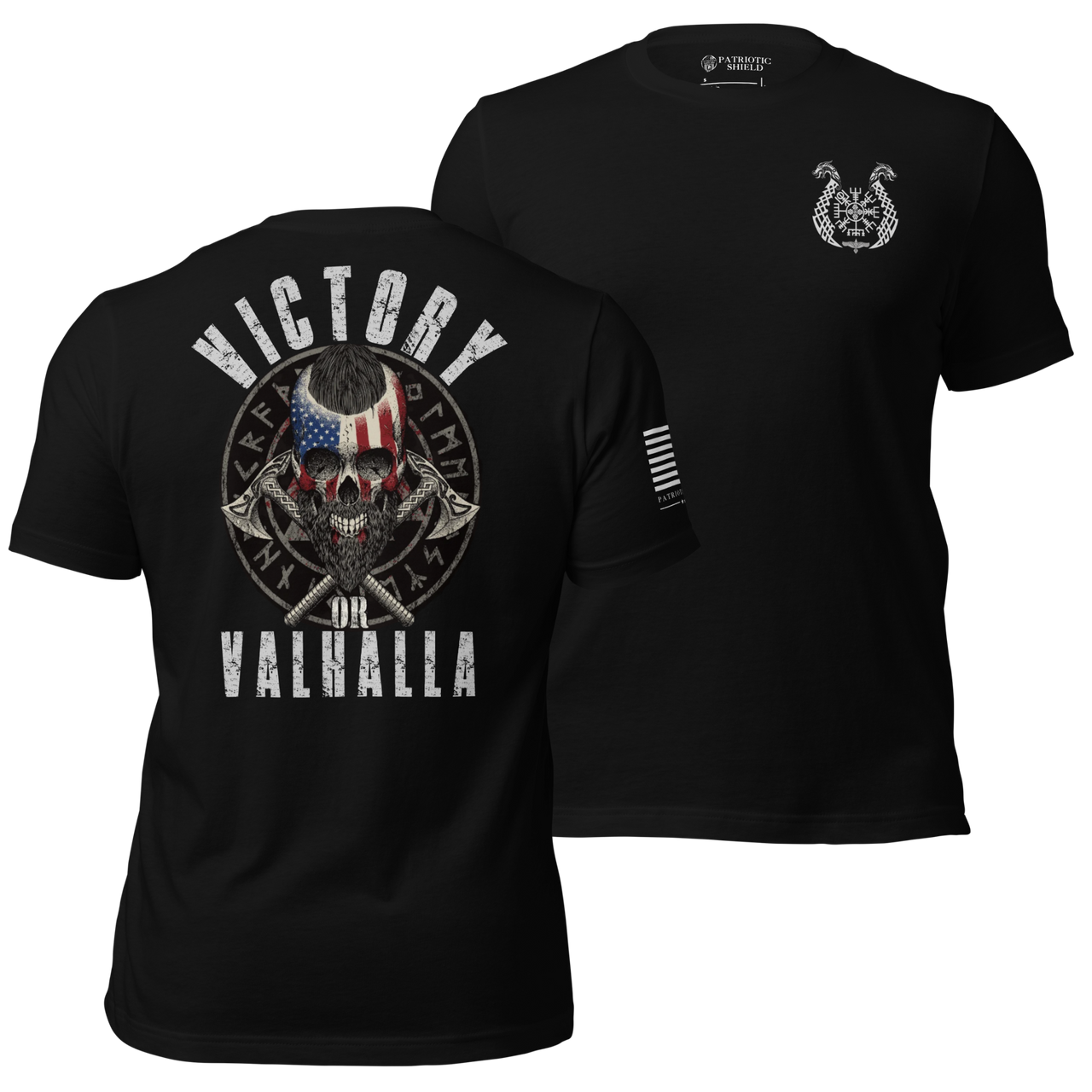 Veteran family-owned patriotic warrior Viking style shirt