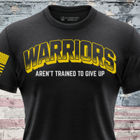 Warrior Grit patriotic t-shirt for strong Americans