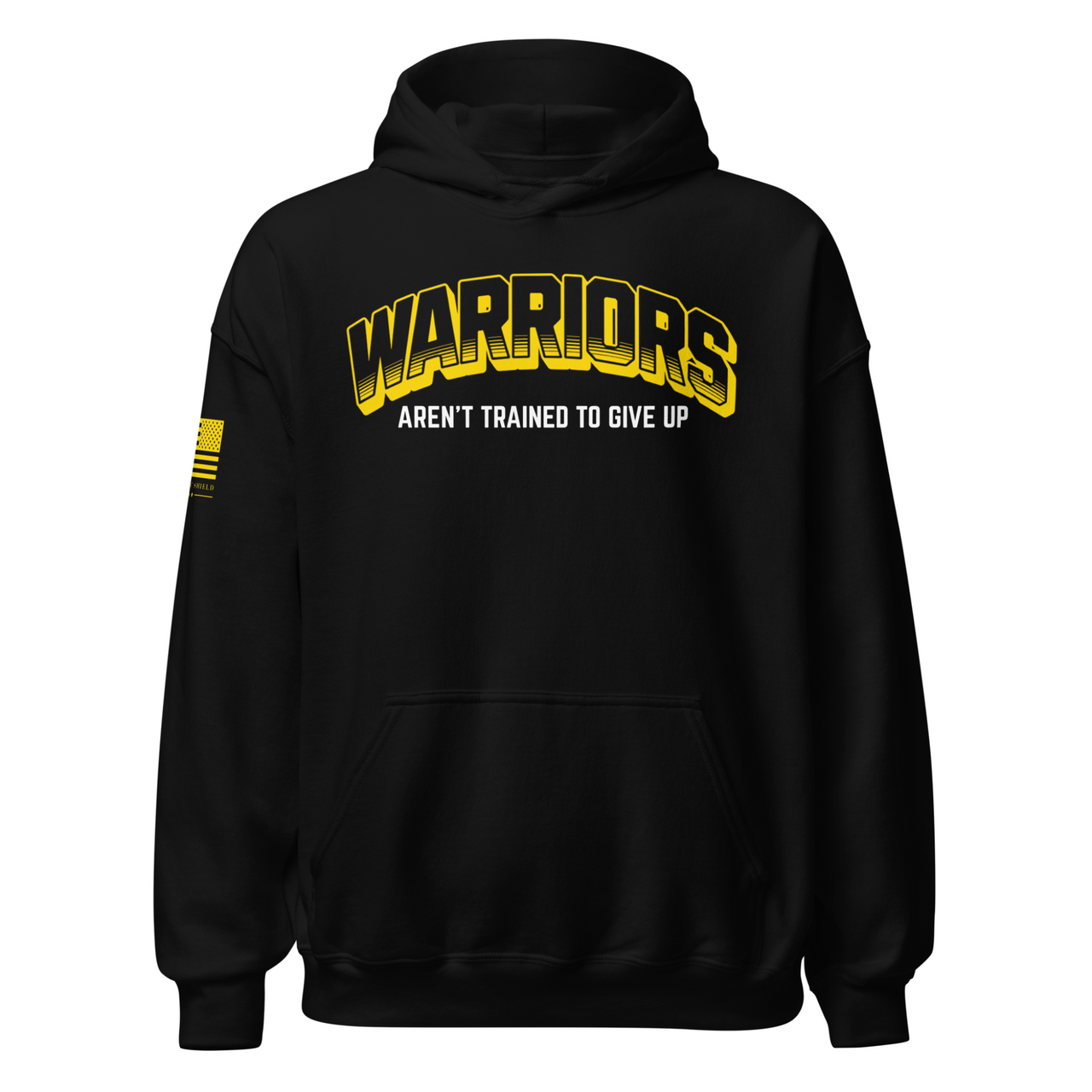 Unisex Tough Hoodie for Patriots Who Live by Faith and Freedom