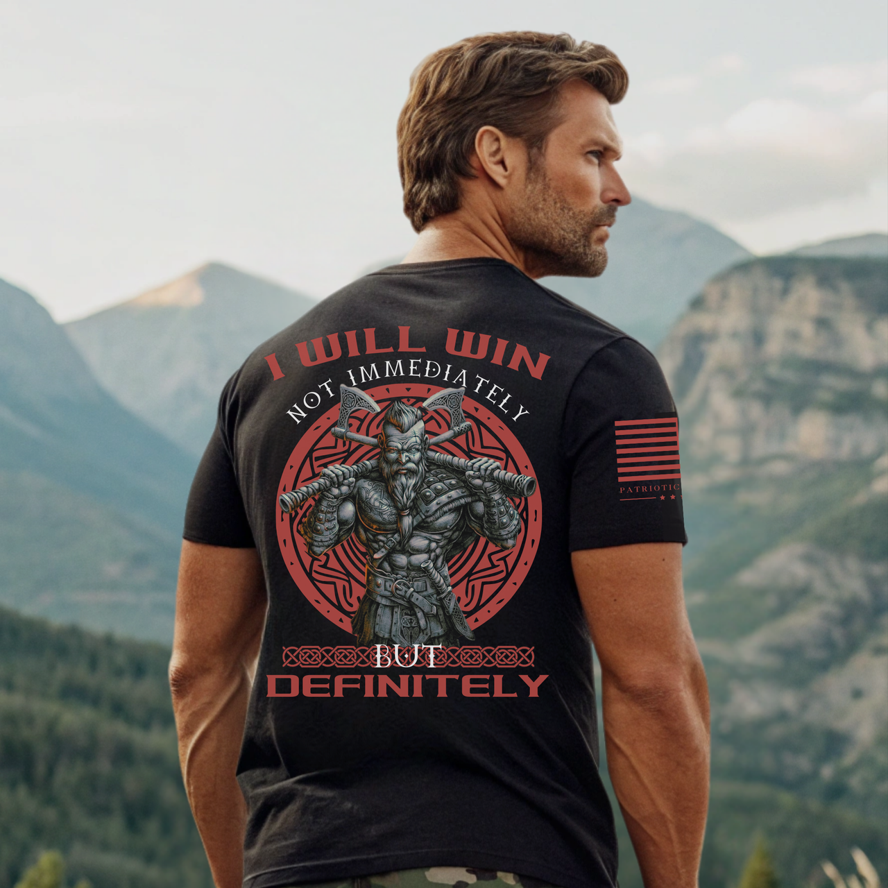 A bold reminder of strength and perseverance for warriors who never back down