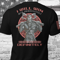 Viking inspired and empowering warrior mindset T-Shirt for everyday warriors who know losing is not an option.