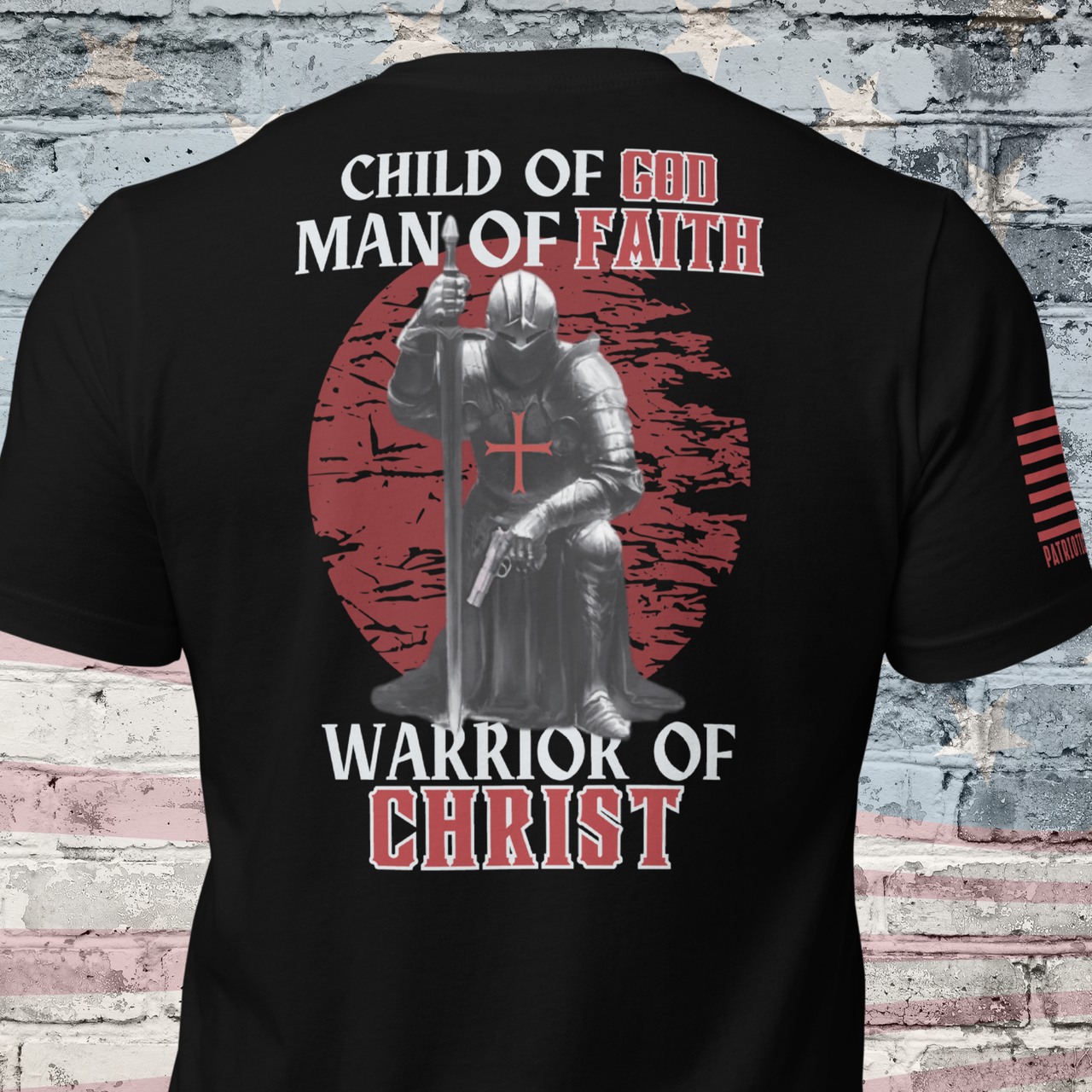Warrior of Christ T-Shirt - Bold Christian Faith Apparel