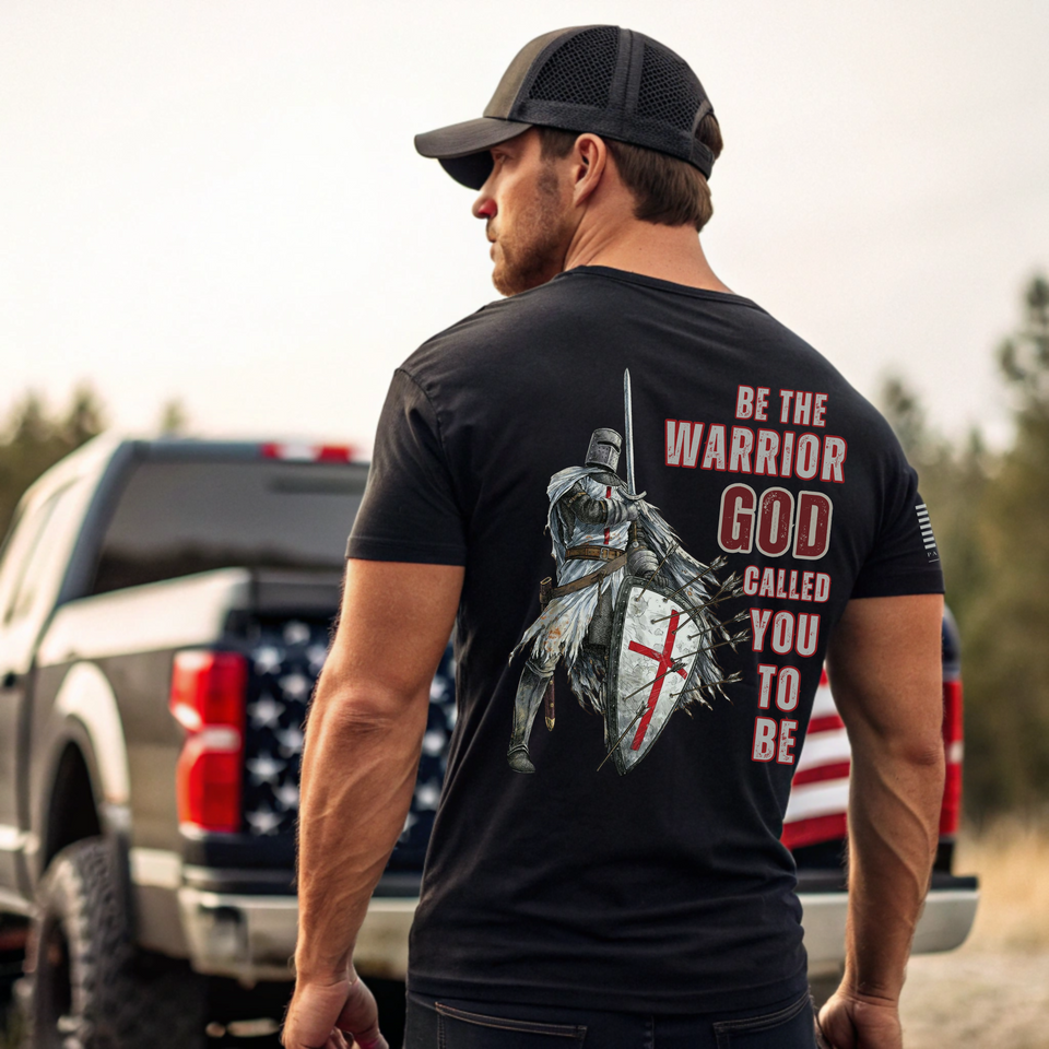 Warrior of God T-shirt for spiritual warriors of faith