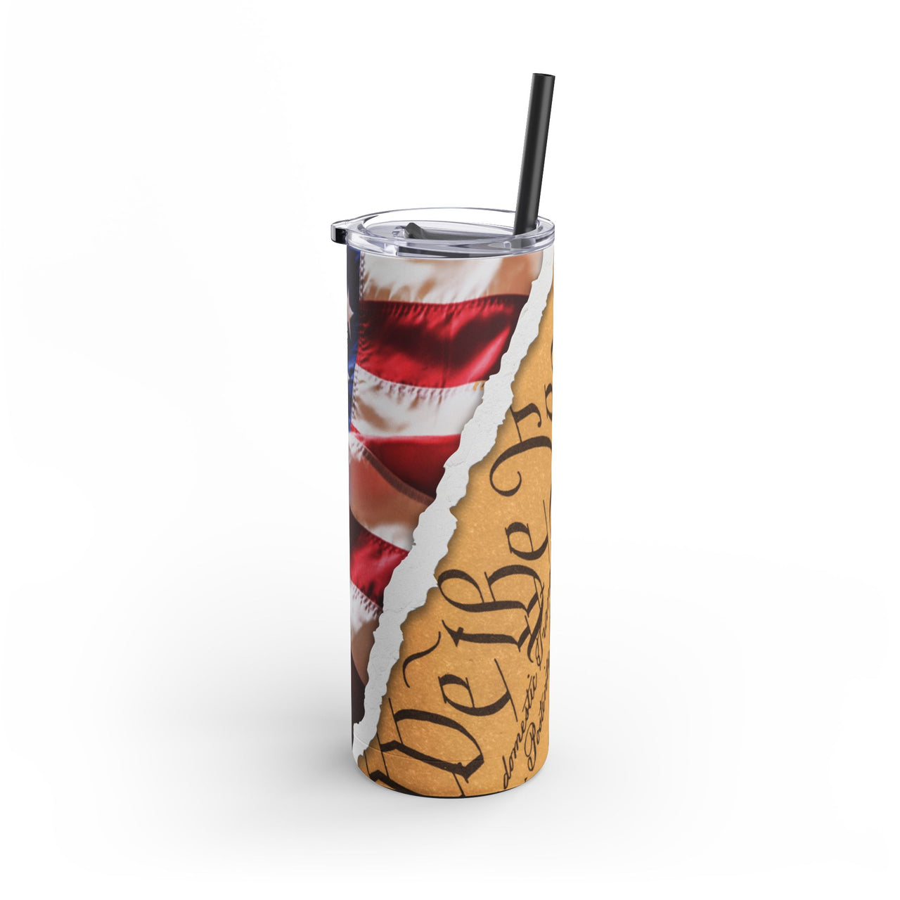 Constitution-inspired drinkware gift for veterans and patriots