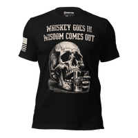 Whiskey wisdom shirt for warriors and patriots