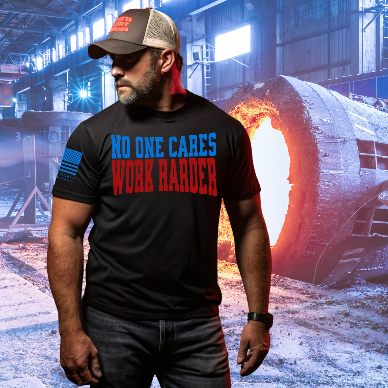 Gritty Blue Collar Work Shirt for Hardworking Americans