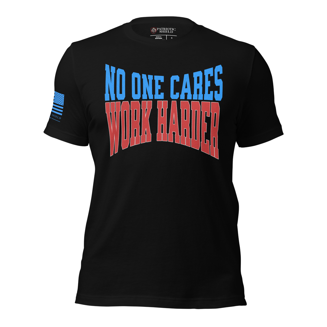 Work Harder Tee American Pride Blue Collar Clothing