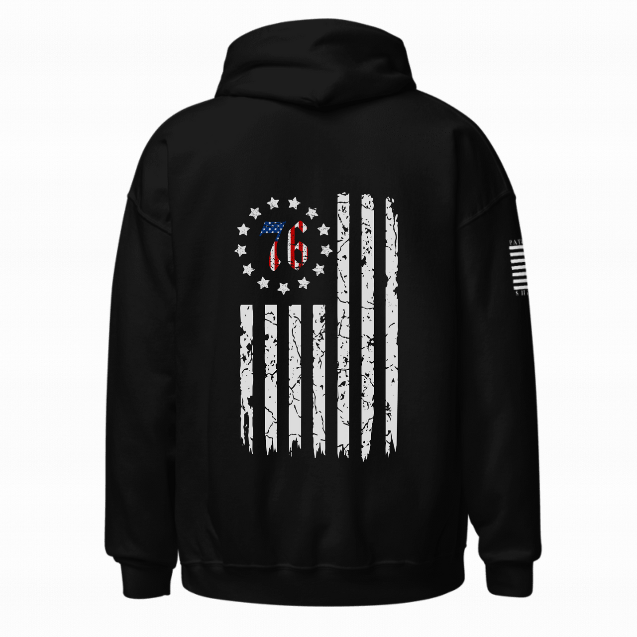 High-Quality Patriotic Hoodie – Celebrate the Spirit of 1776