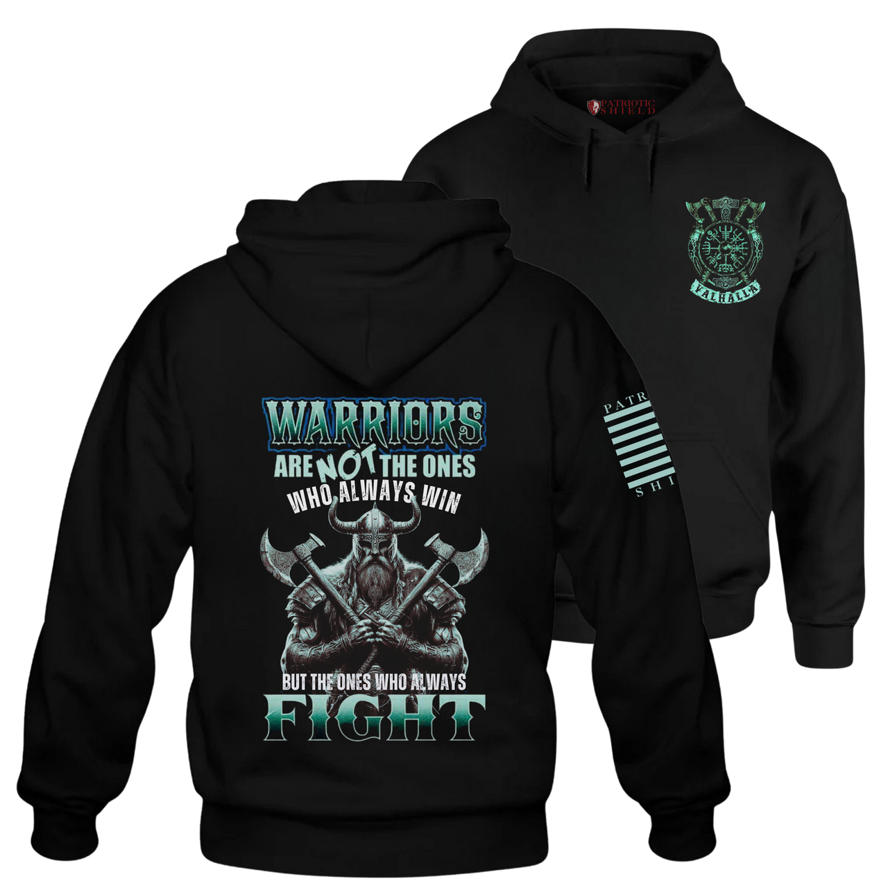 The Fighter's Creed Hoodie fabric – soft, durable, and designed for fighters.