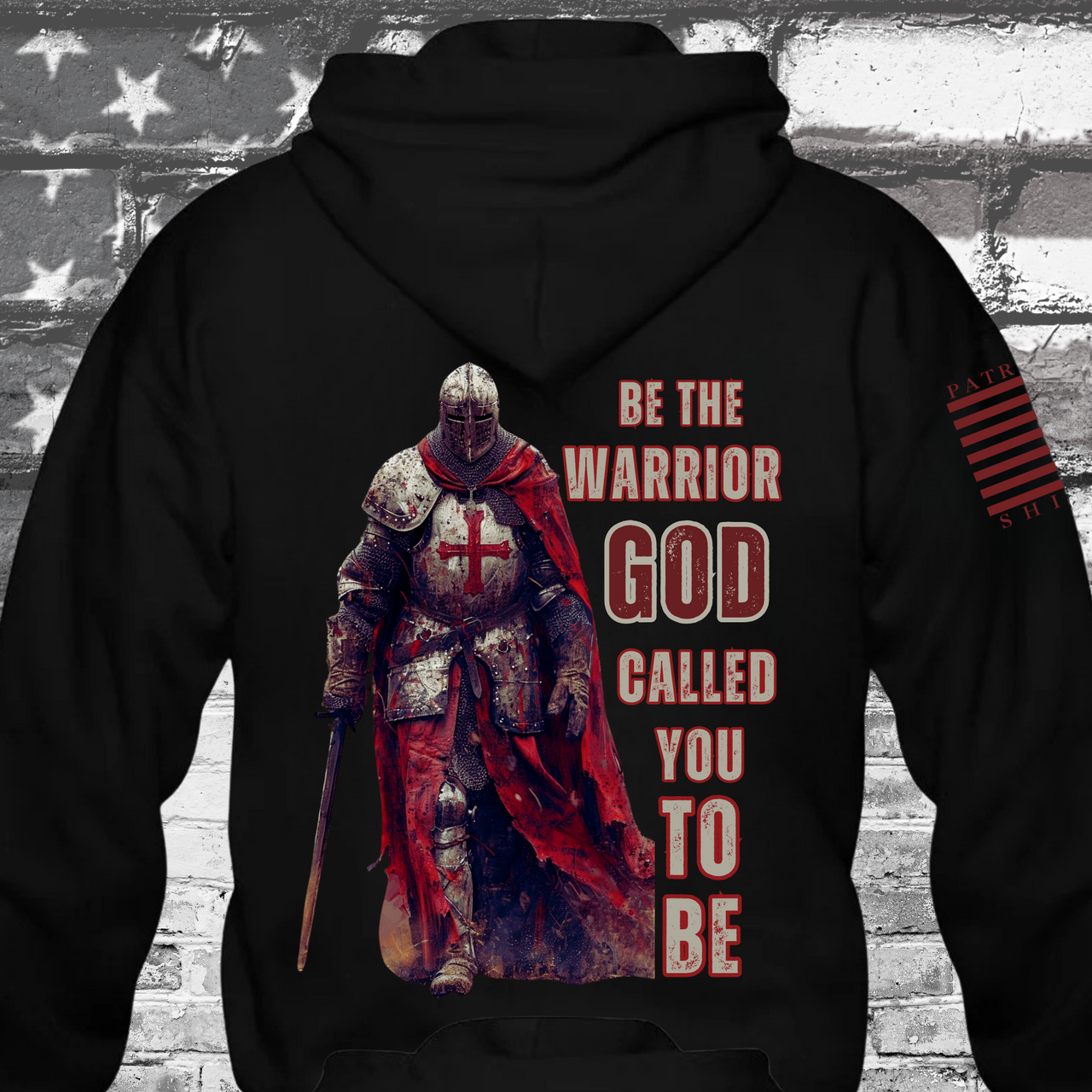 God's Warrior" Hoodie – a hoodie that represents strength, faith, and unyielding resolve.