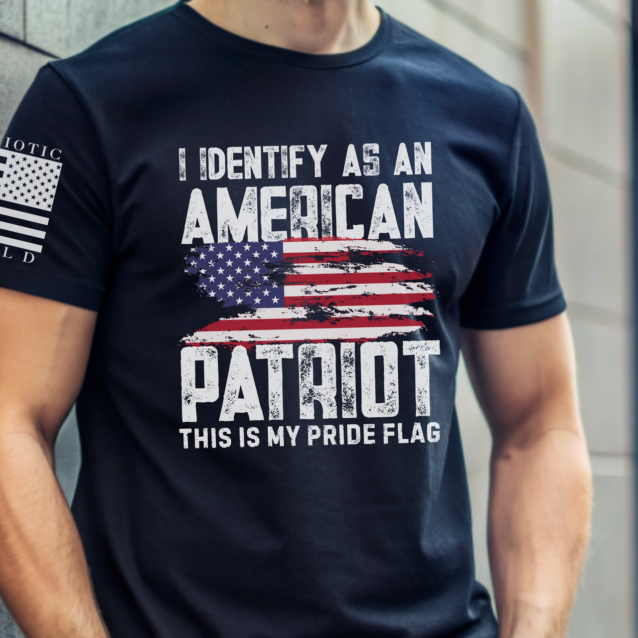 American Patriot T-Shirt - Celebrating freedom and American pride.