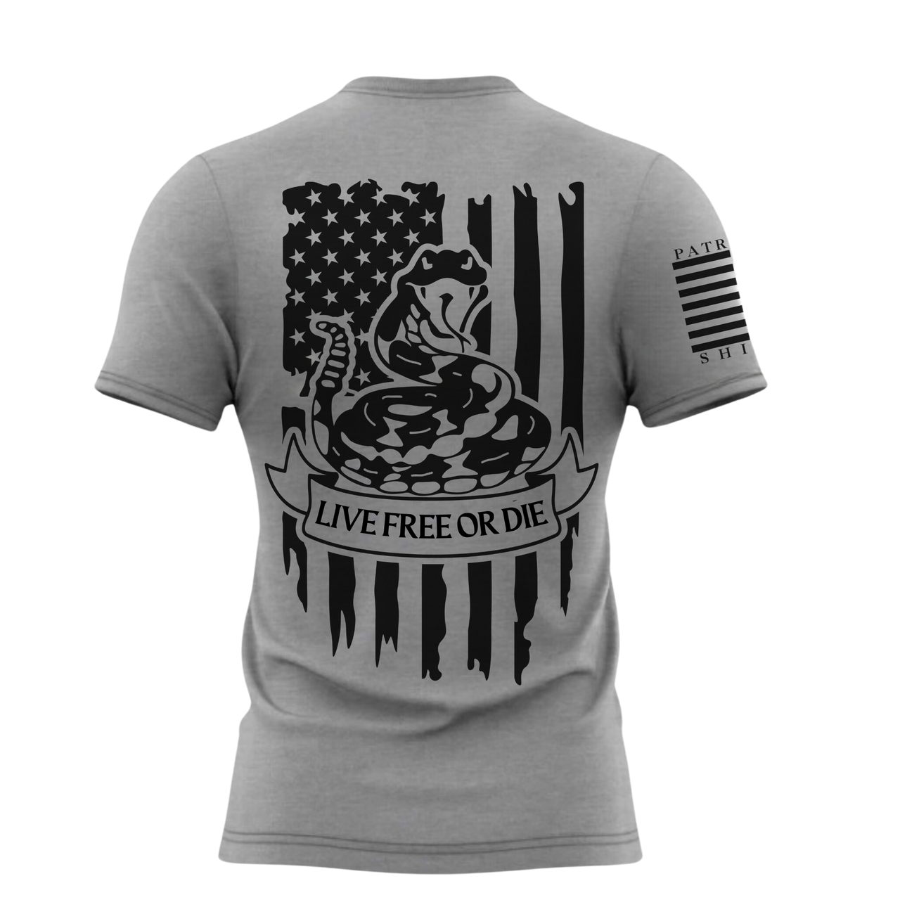 Veteran-family Owned Patriot Shirt - Live Free or Die