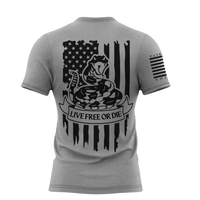 Thumbnail for Veteran-family Owned Patriot Shirt - Live Free or Die