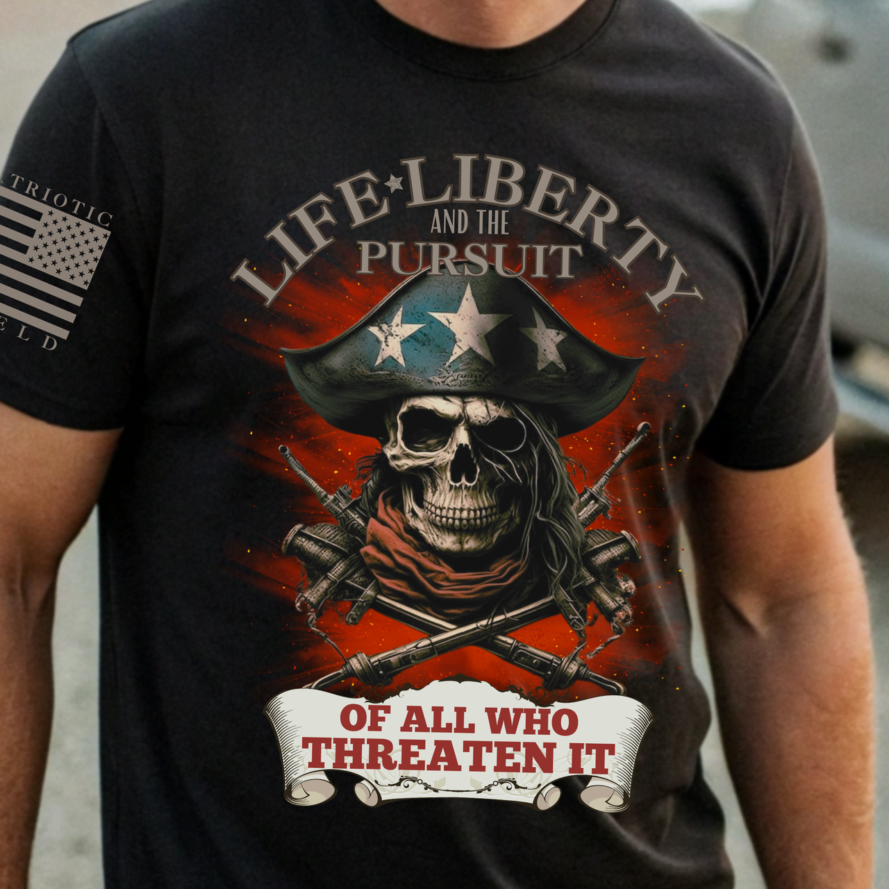 High-Quality Patriotic Shirt - Stand Strong in Your Oath