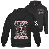 Thumbnail for Bold statement hoodie with an unapologetic design is crafted for patriots and rebels who aren't afraid to tell it like it is