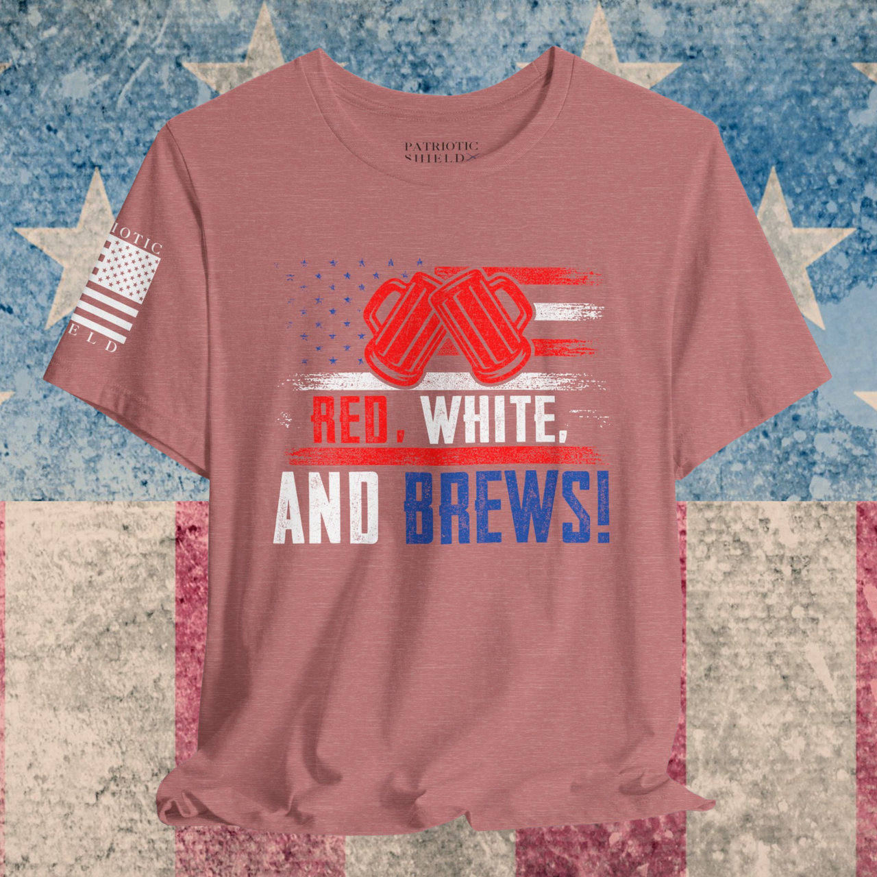 Red, White And Brews Women’s T-Shirt